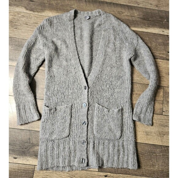 Aerie Wool & Laine Button Up Cardigan M - Picture 1 of 7